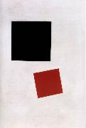 Black Square and Red Square, Kasimir Malevich